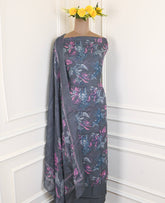 Burberry Grey Unstitched Suit